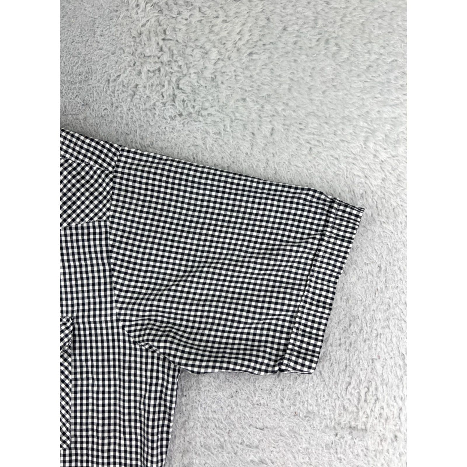 Vintage Panhandle Slim Shirt Men 16.5 Black Plaid Pearl Snap Western Pockets Size US XL / EU 56 / 4 - 4 Thumbnail