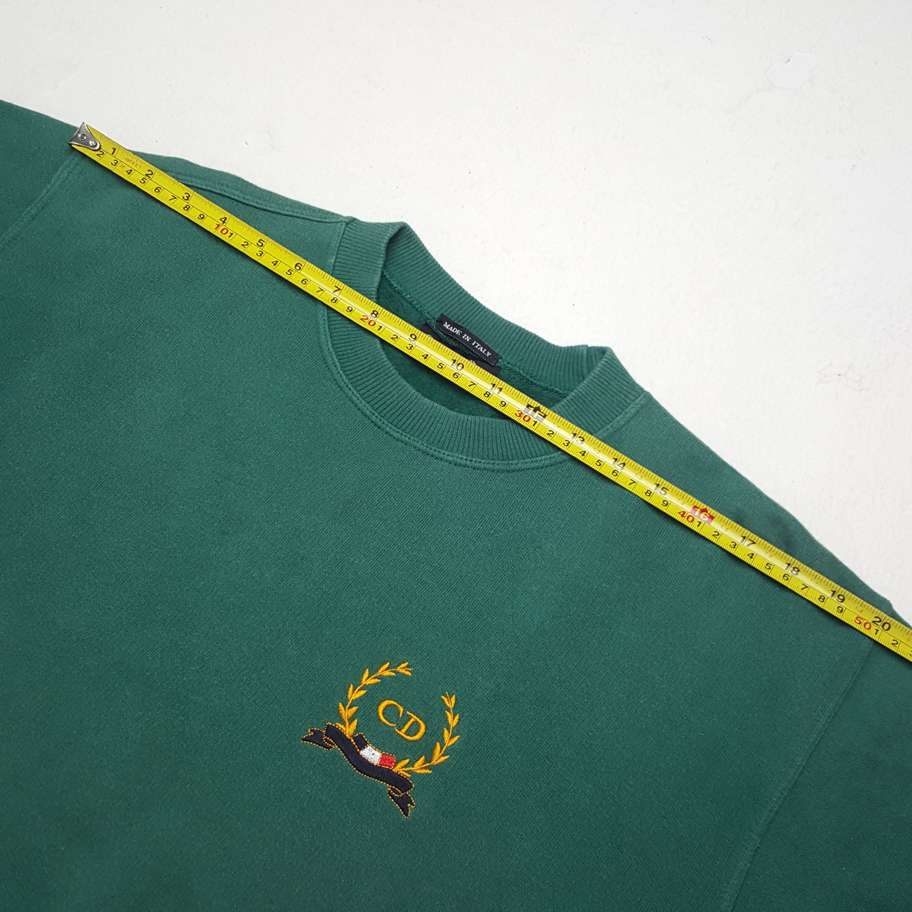 Christian Dior Monsieur × Vintage Vintage Christian Dior Italian Designer Sweatshirt Size US M / EU 48-50 / 2 - 5 Thumbnail