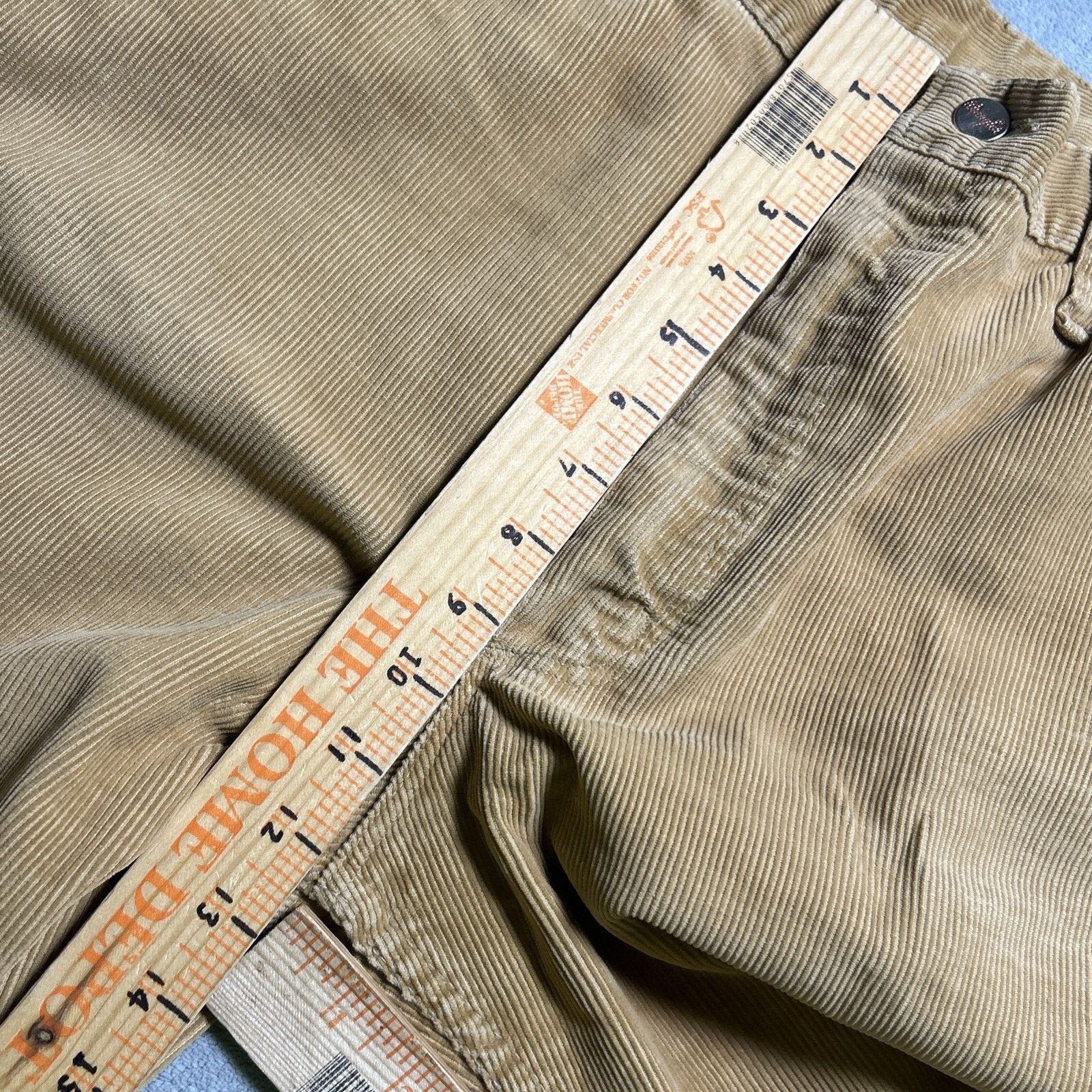Wrangler 80s Talon Wrangler Corduroy Baggy Flare Pants Women 14 36x30 Size 36" / US 14 / IT 50 - 11 Thumbnail
