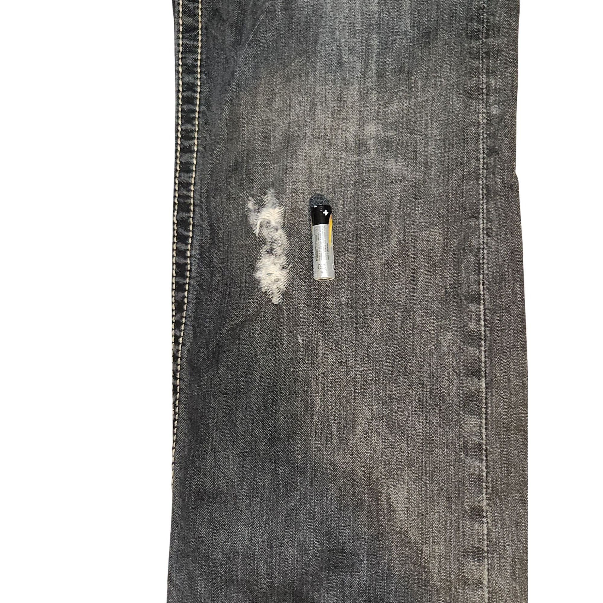 Vintage Mek Denim USA Blue Jeans Mens 34x34 Vtg Oaxaca Boot Cut Dist Size US 34 / EU 50 - 7 Thumbnail