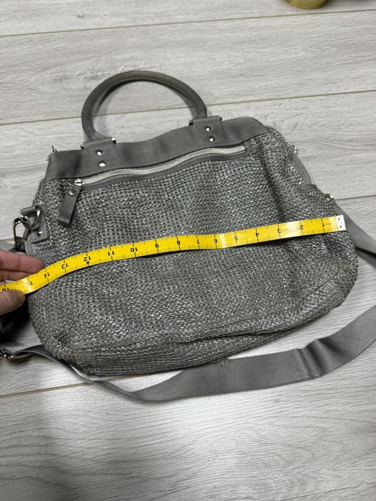 Vintage GGL George Gina woven savory skies crossbody carabiner bag Size ONE SIZE - 12 Thumbnail