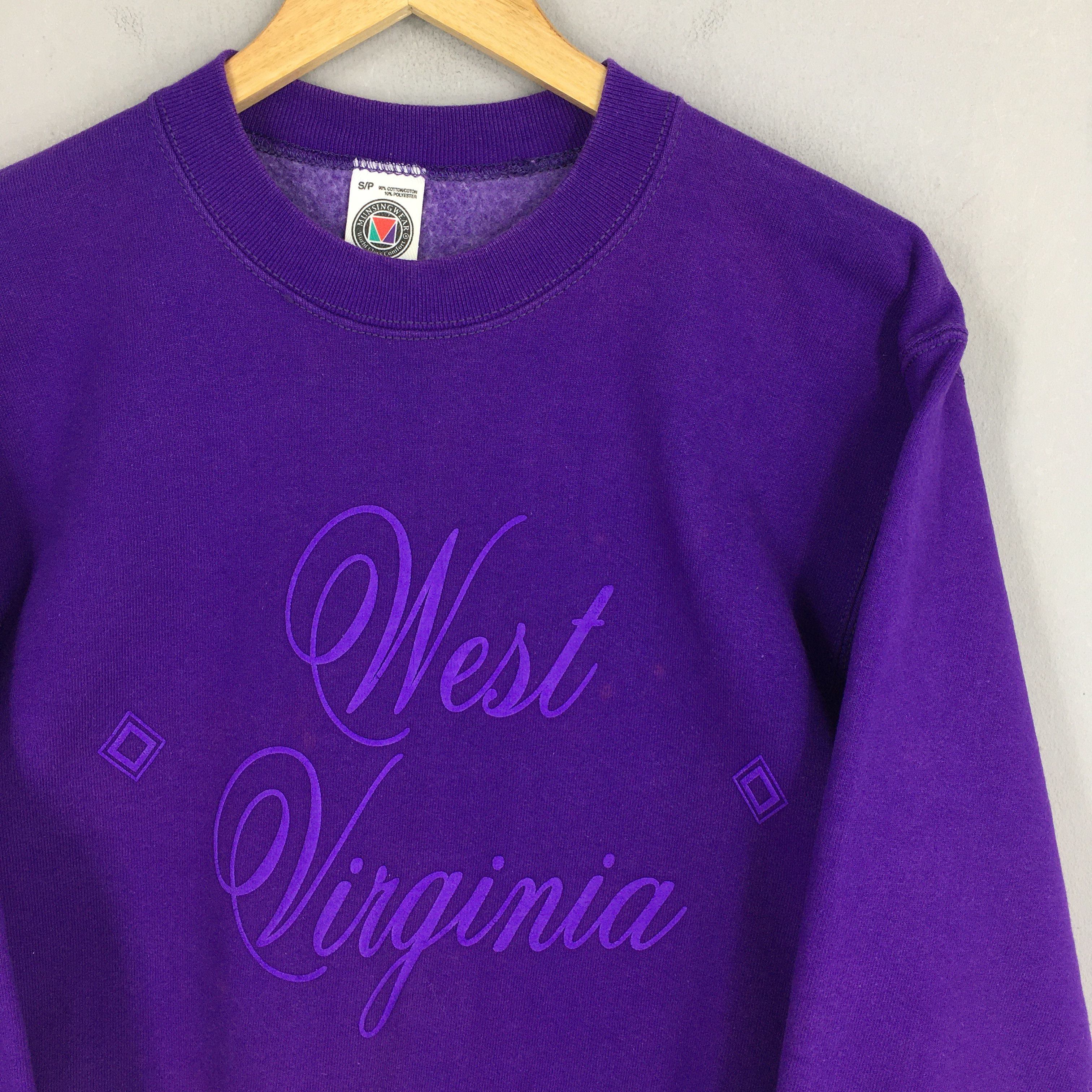 NCAA Vintage West Virginia Mountaineers Football Sweatshirt Small Size US S / EU 44-46 / 1 - 2 Thumbnail