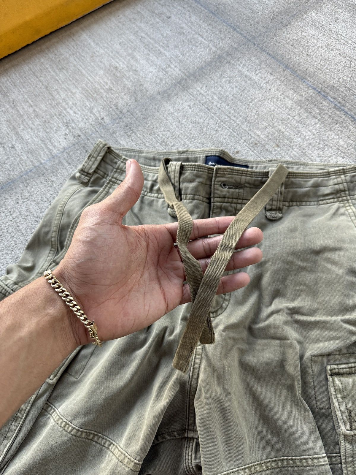 Abercrombie & Fitch Military tan quality cargo pant Size US 34 / EU 50 - 5 Thumbnail