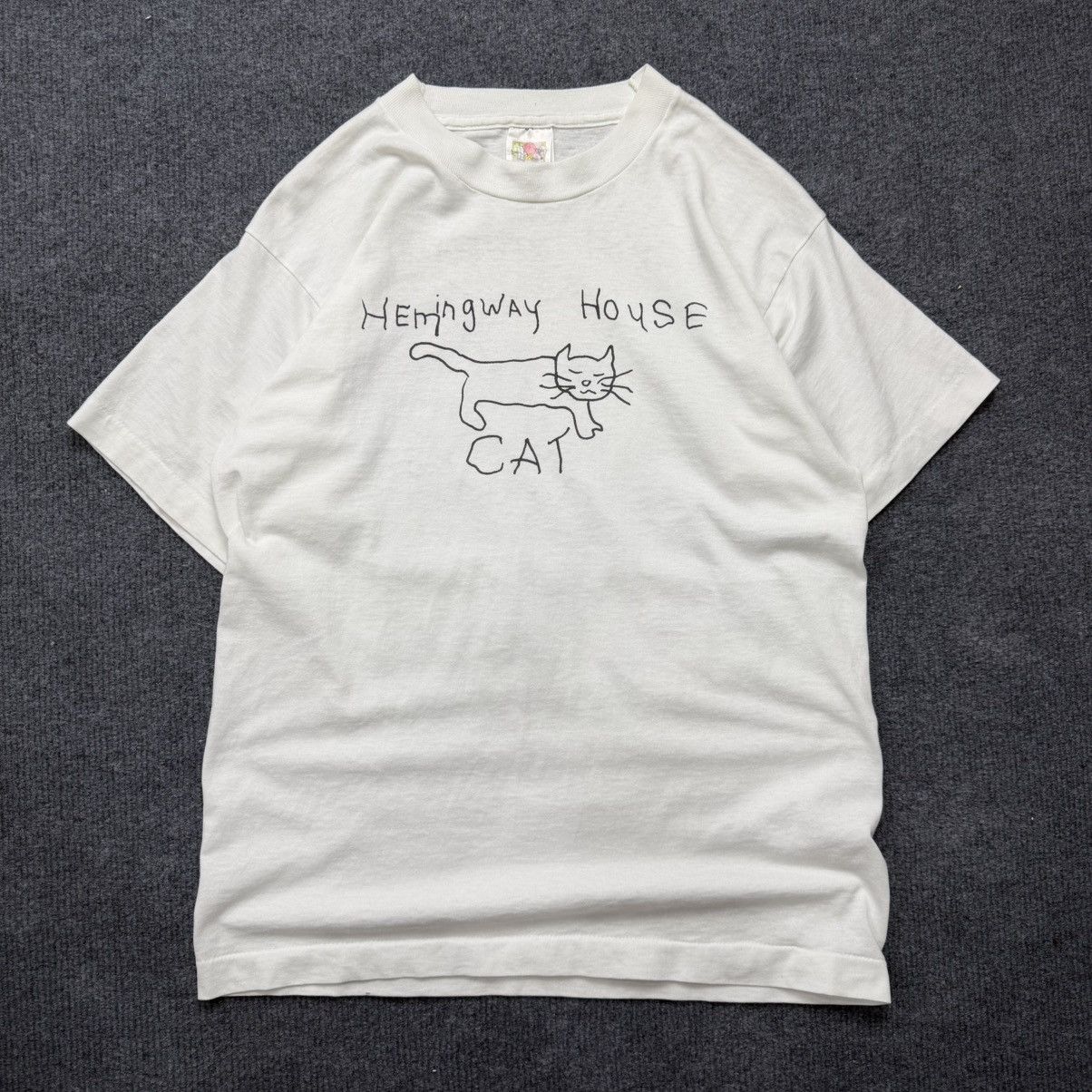 Vintage Hemingway House Cat T-Shirt from Key West, Florida.