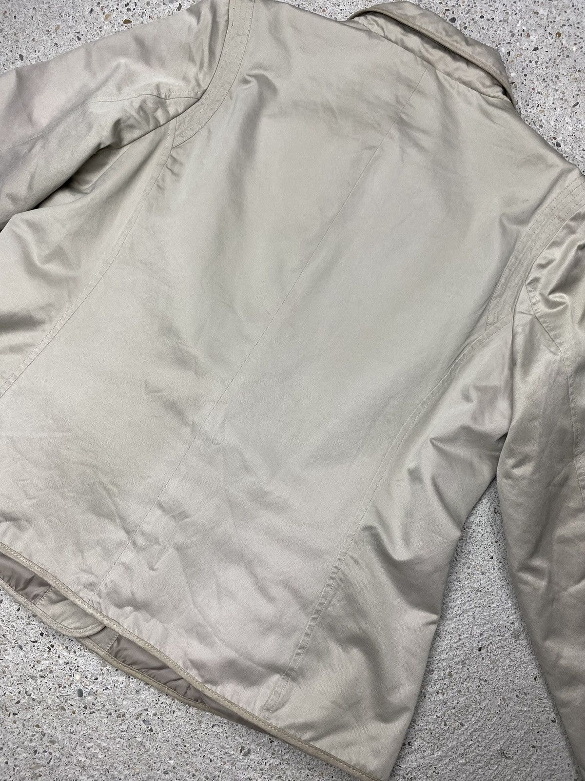 Carlo Colucci Carlo colluci beige jacket assimtrical buttons Size L / US 10 / IT 46 - 6 Thumbnail