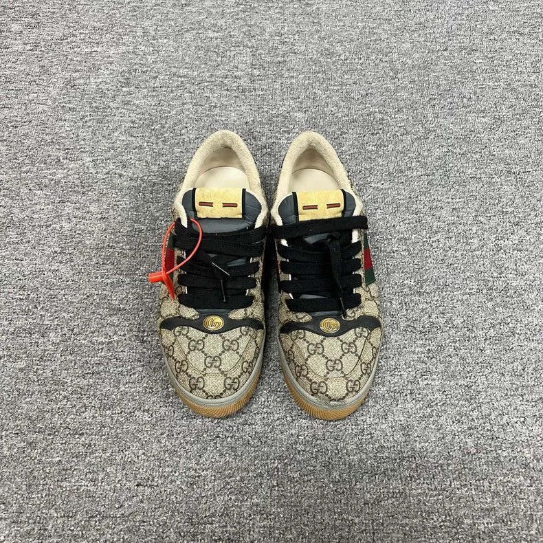 Gucci gucci double g casual shoes in dark wood-2507 Size US 9.5 / EU 42-43 - 2 Thumbnail