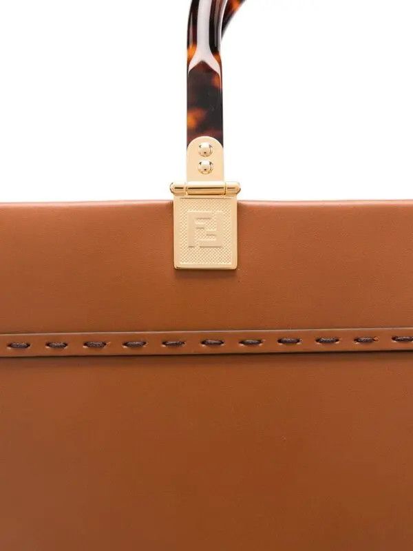 Fendi o1s1wg111225 Size: OS/ Sunshine Large in Brown Size ONE SIZE - 3 Thumbnail