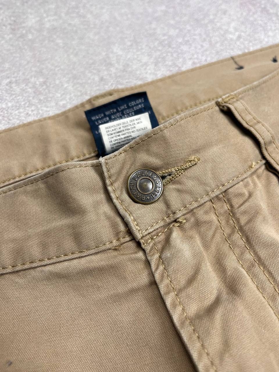 Polo Ralph Lauren × Vintage VINTAGE POLO RALPH LAUREN BAGGY CHINO PANTS 34x32 Size US 34 / EU 50 - 9 Thumbnail