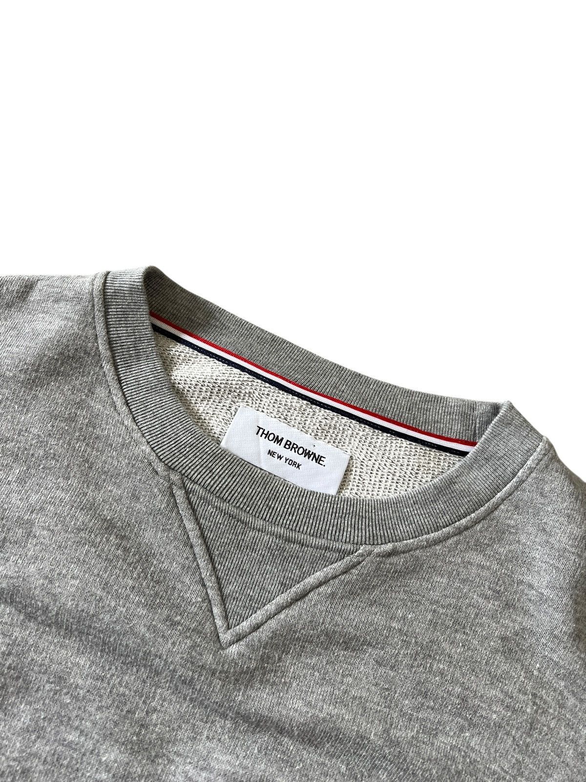 Thom Browne Thom Browne 4 Bar Classic Sweatshirt Size US XS / EU 42 / 0 - 3 Thumbnail