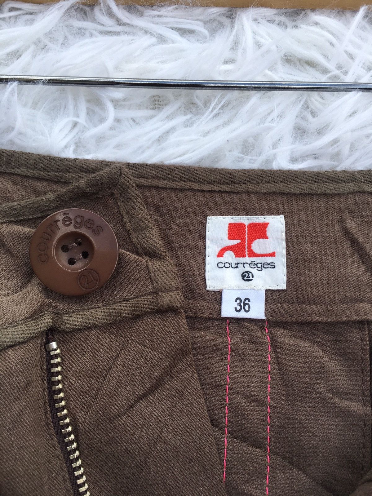 Courreges Rare Vintage Courreges Skirt Size 25" / US 0 / IT 36 - 10 Thumbnail