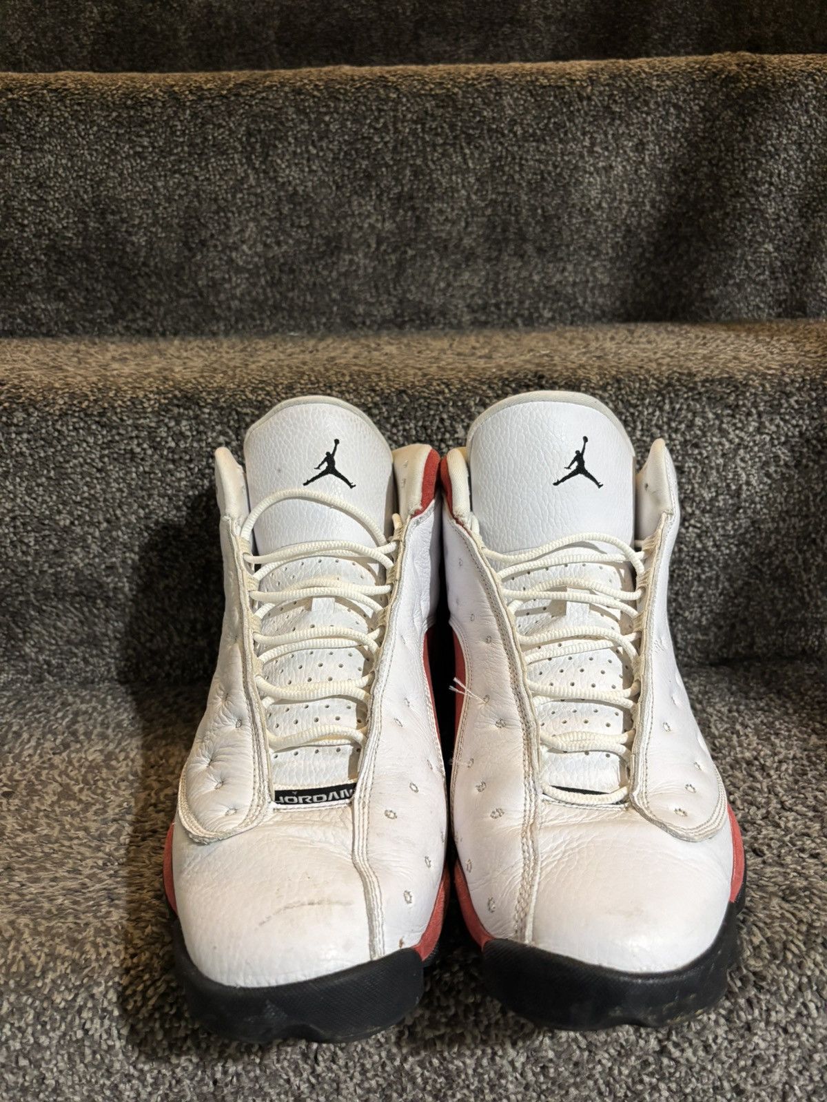 Jordan Brand Nike Air Jordan Retro 13 Chicago White and red Size US 13 / EU 46 - 2 Thumbnail