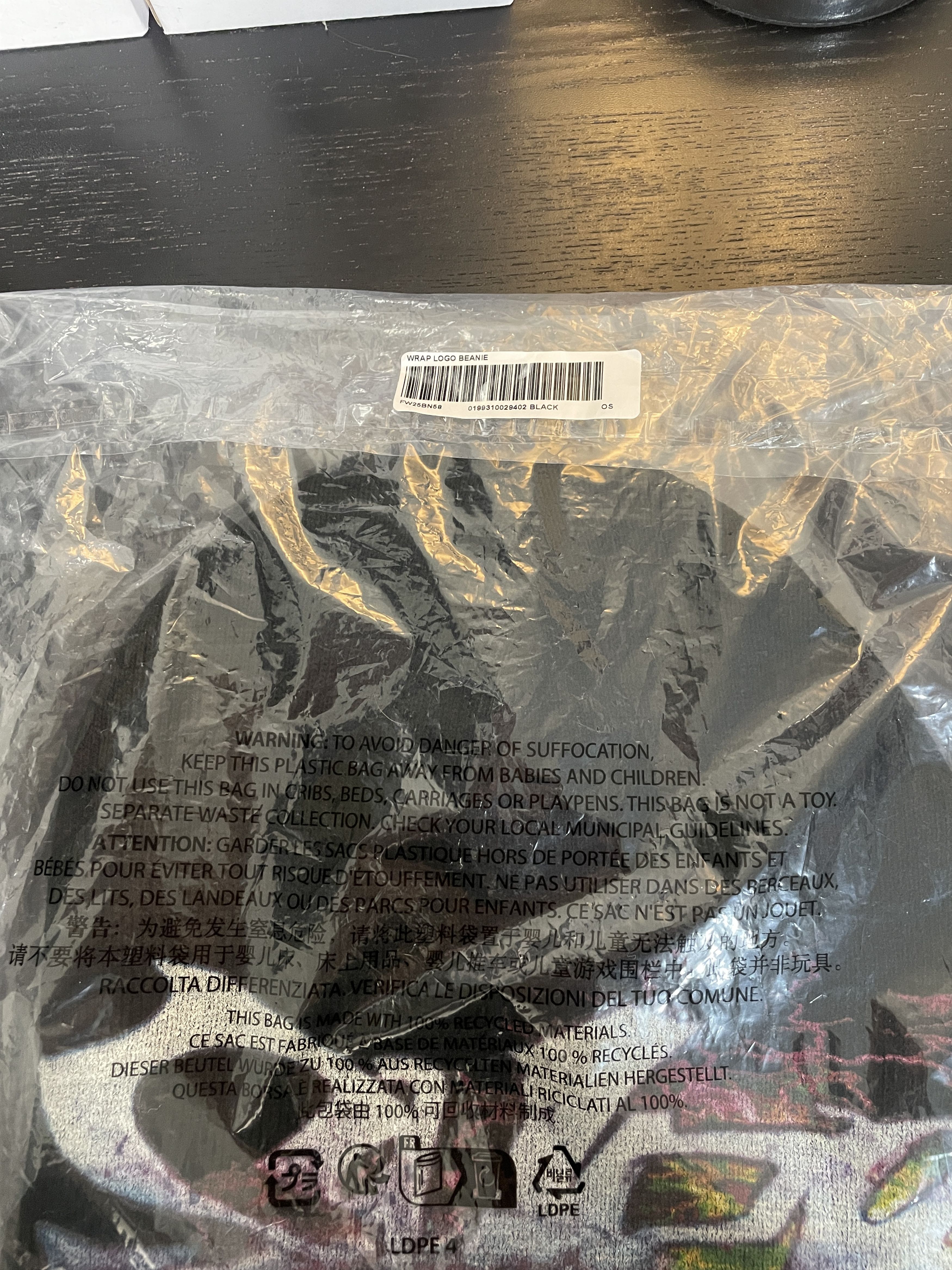 Supreme TAG BEANIE Size ONE SIZE - 7 Thumbnail