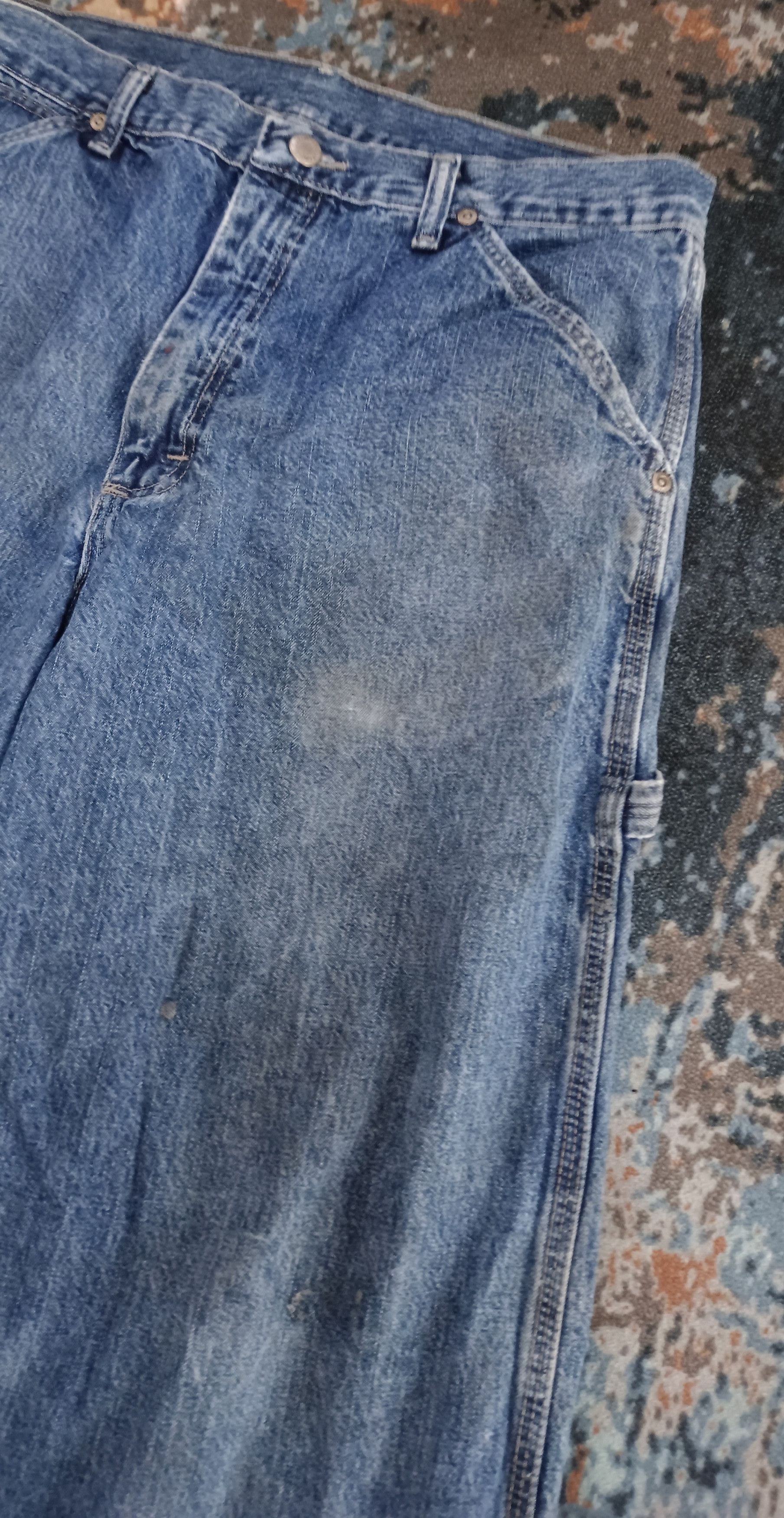Wrangler Vintage💥 Wrangler Carpenter Workwear Jeans Size US 32 / EU 48 - 4 Thumbnail