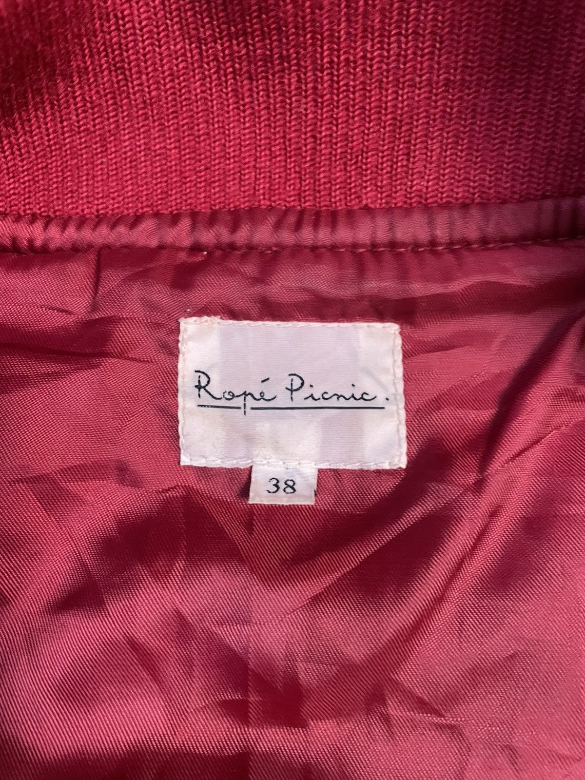 Leather Japanese Brand Rope Picnic Sheep Leather Jacket Size US S / EU 44-46 / 1 - 5 Thumbnail