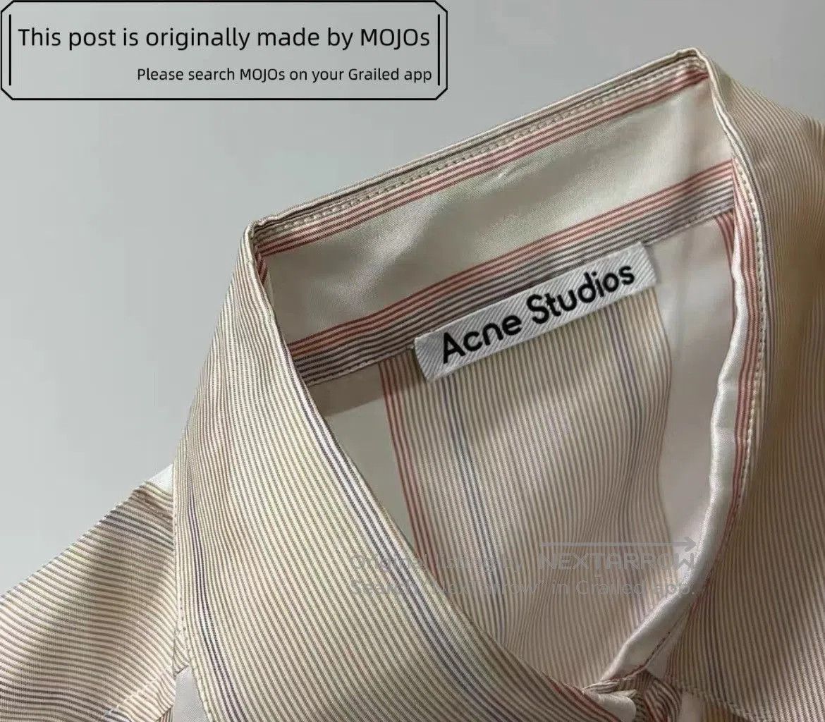 Acne Studios Sz 37 Acne Studios Stripes S/S Shirt. Size US M / EU 48-50 / 2 - 5 Thumbnail