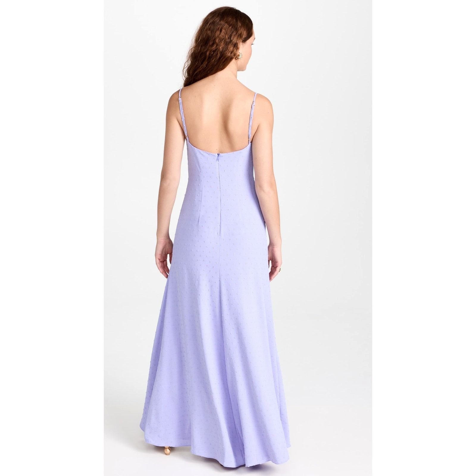 Other Rumer Gypsy Flocked Cut Outs Maxi Dress - Lilac - size XS Size XS / US 0-2 / IT 36-38 - 16 Thumbnail