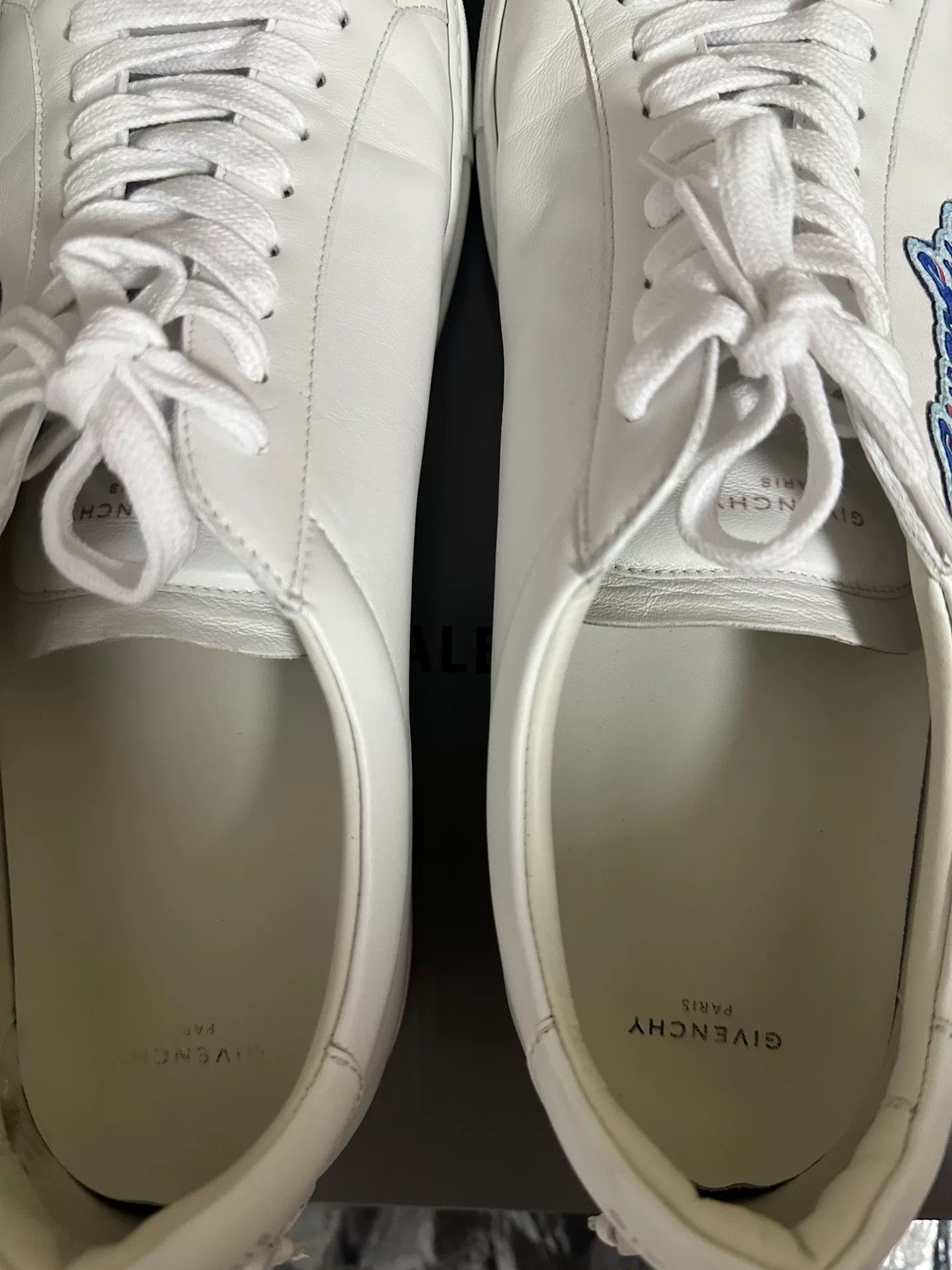 Givenchy Givenchy Low-Top White Sneakers Size US 12 / EU 45 - 7 Thumbnail