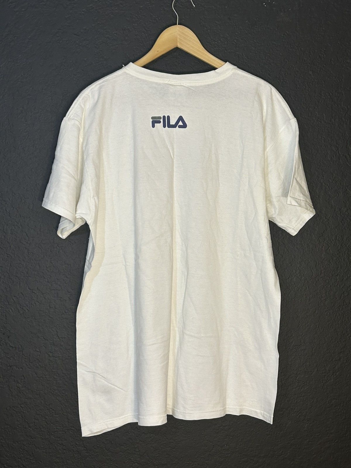 Fila × Vintage 90s Fila Lipton Championship Tennis T Shirt Size US XL / EU 56 / 4 - 5 Thumbnail