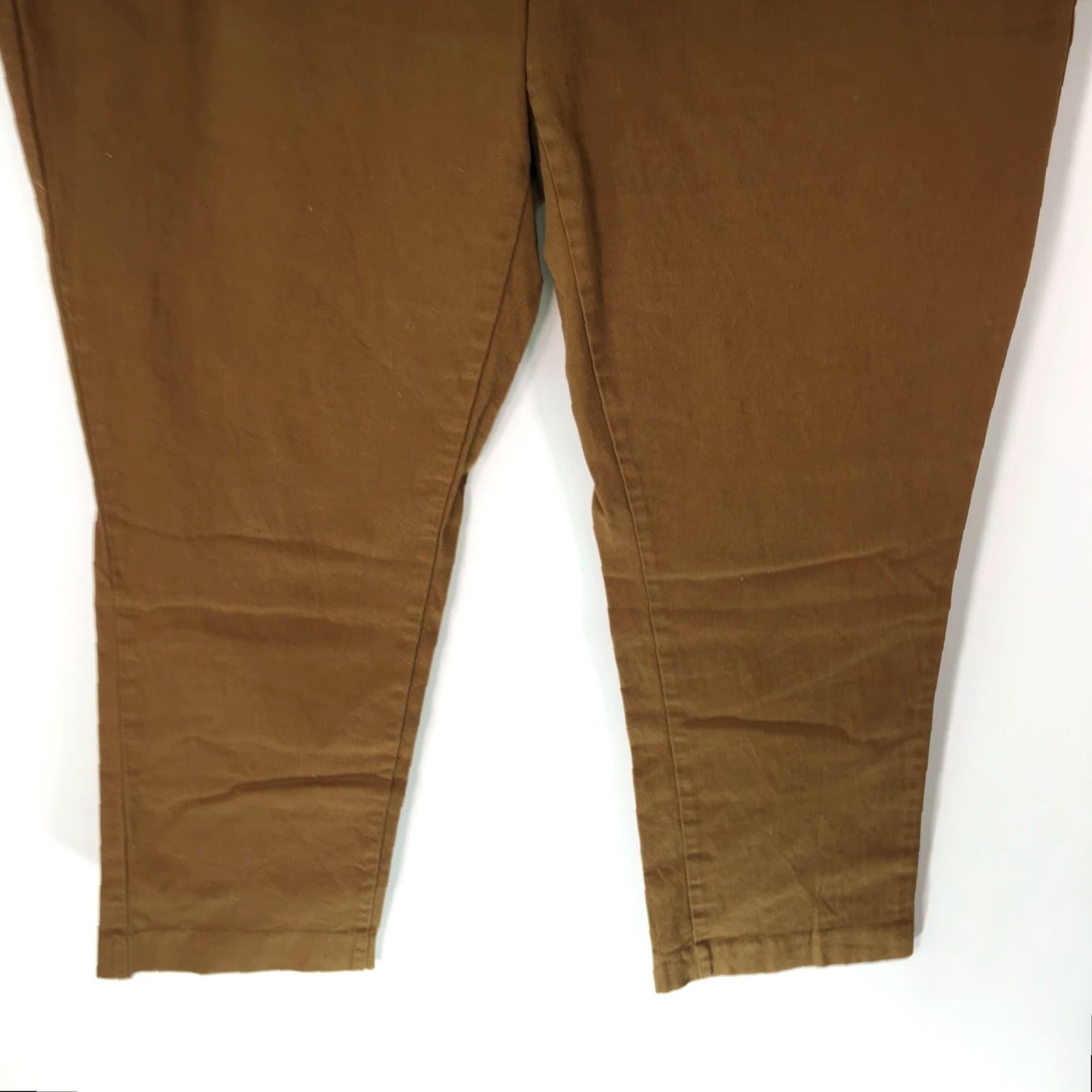Old Navy VINTAGE Old Navy Women's Khaki Brown Mid Rise Casual Straight Pants Size 6 Size 32" / US 10 / IT 46 - 5 Thumbnail