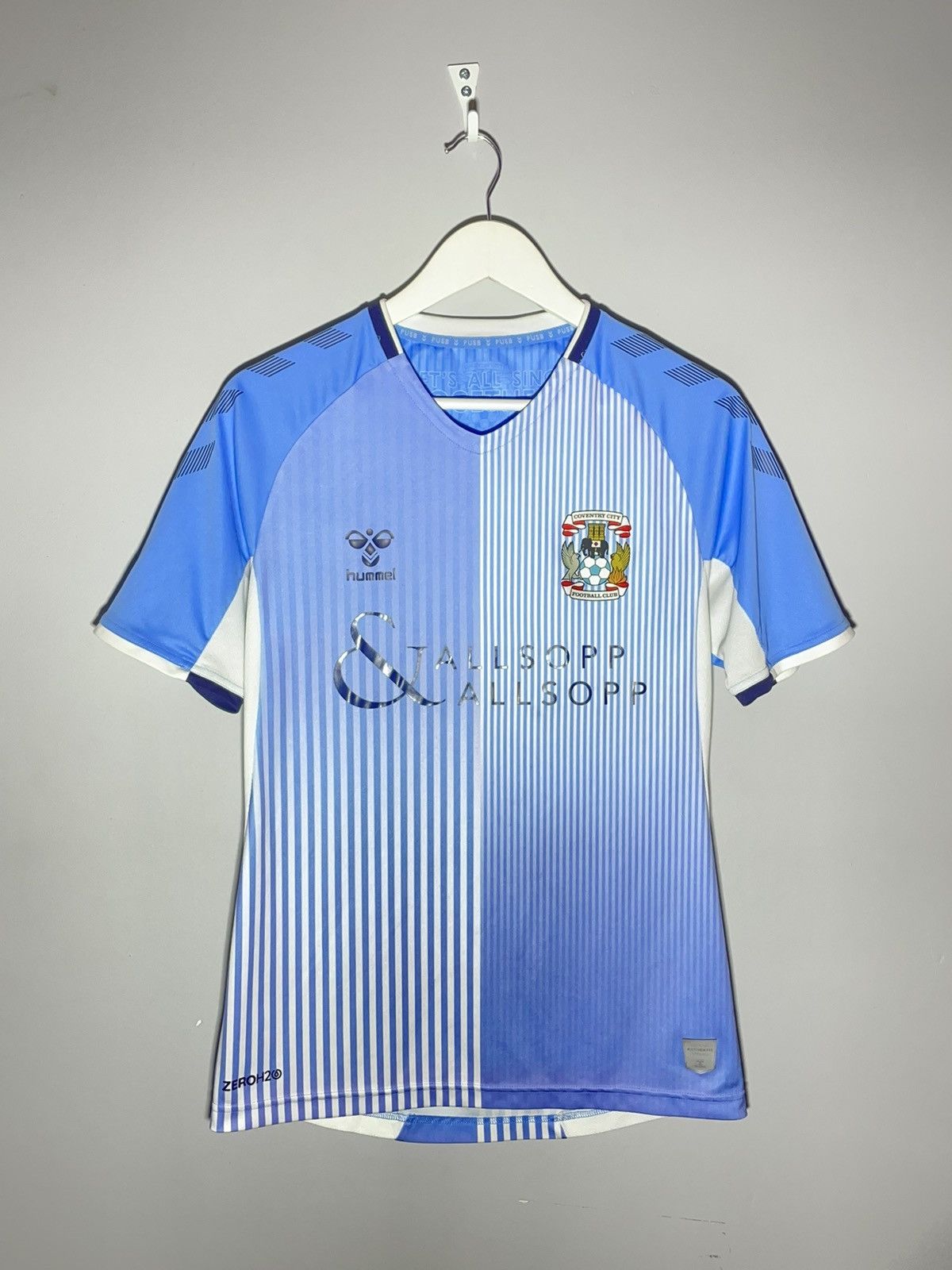 Hummel Coventry City Hummel 2019/20 Y2k Home Football Shirt Size US M / EU 48-50 / 2 - 1 Thumbnail