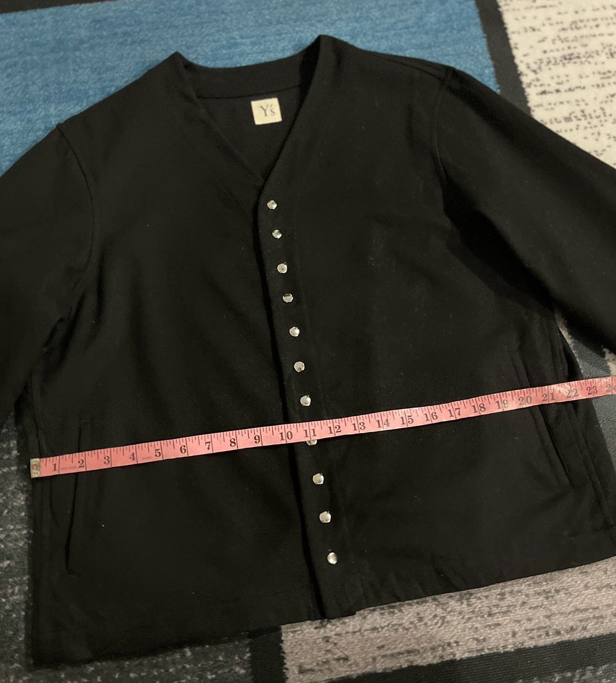 Yohji Yamamoto Vintage Yohji Yamamoto cardigan wool jacket Size US L / EU 52-54 / 3 - 14 Thumbnail