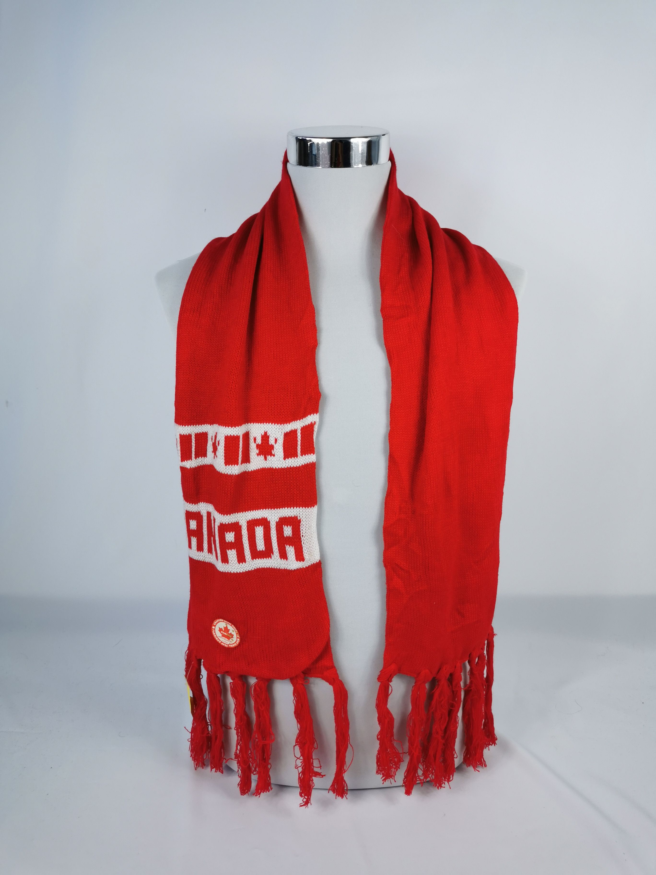 Vintage Vintage knit Canada scarf muffler Size ONE SIZE - 5 Thumbnail