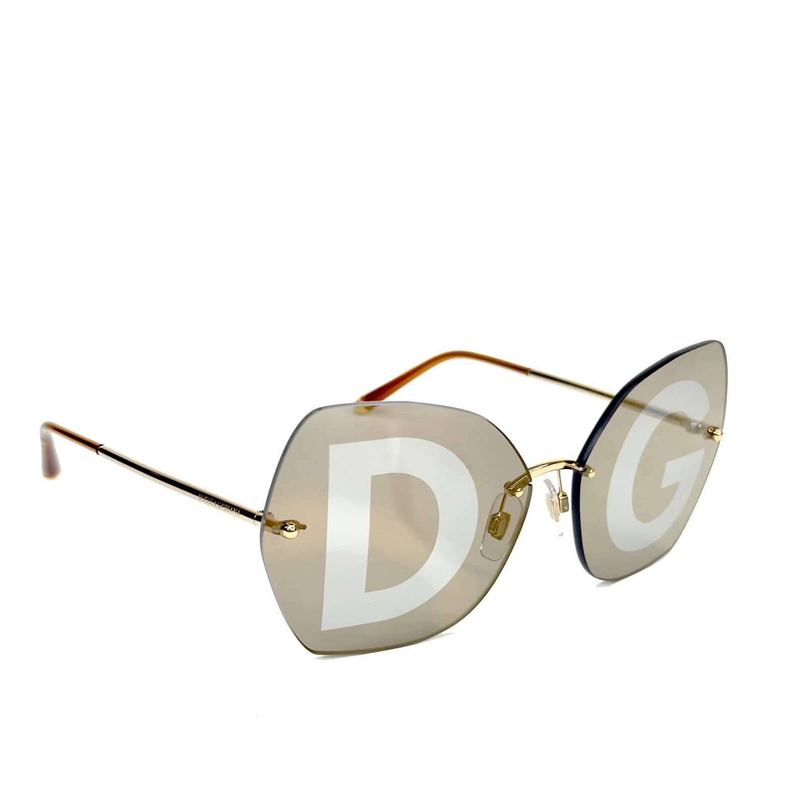 Dolce & Gabbana DOLCE & GABBANA DG2204 LUCIA 2204 DG Mirrored Runway Size ONE SIZE - 2 Thumbnail