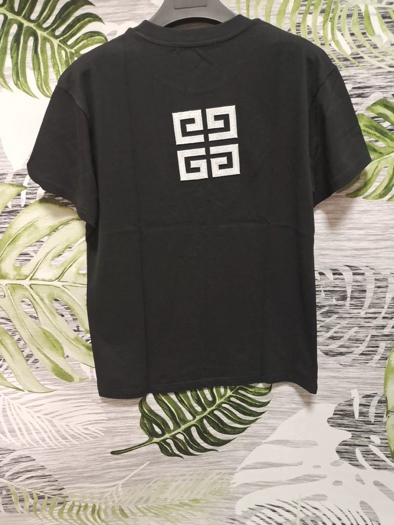 Givenchy Givenchy 24 black cotton round neck short-sleeved T-shirt Size US XS / EU 42 / 0 - 2 Thumbnail