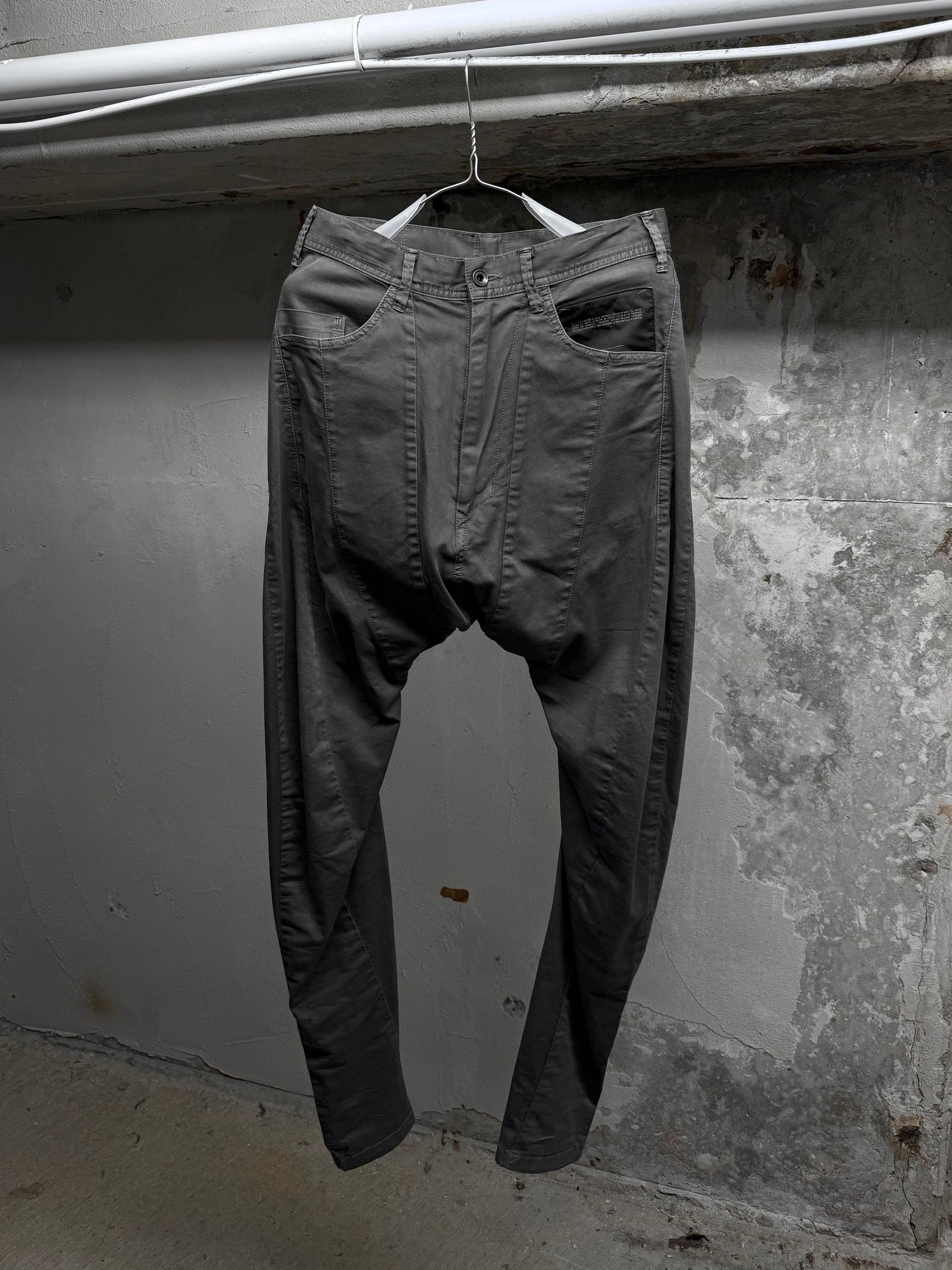 Julius Julius Grey Drop-Crotch Skinny Denim Size US 30 / EU 46 - 1 Thumbnail