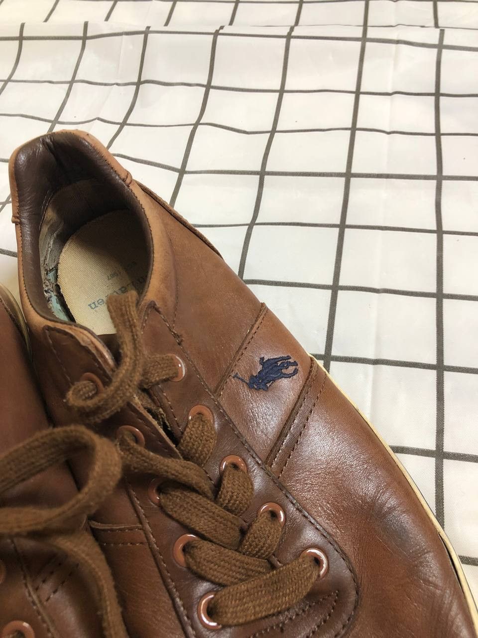 Polo Ralph Lauren Ralph Lauren Hanford Leder Sneaker Herren Neu ungetragen Size US 10 / EU 43 - 2 Thumbnail