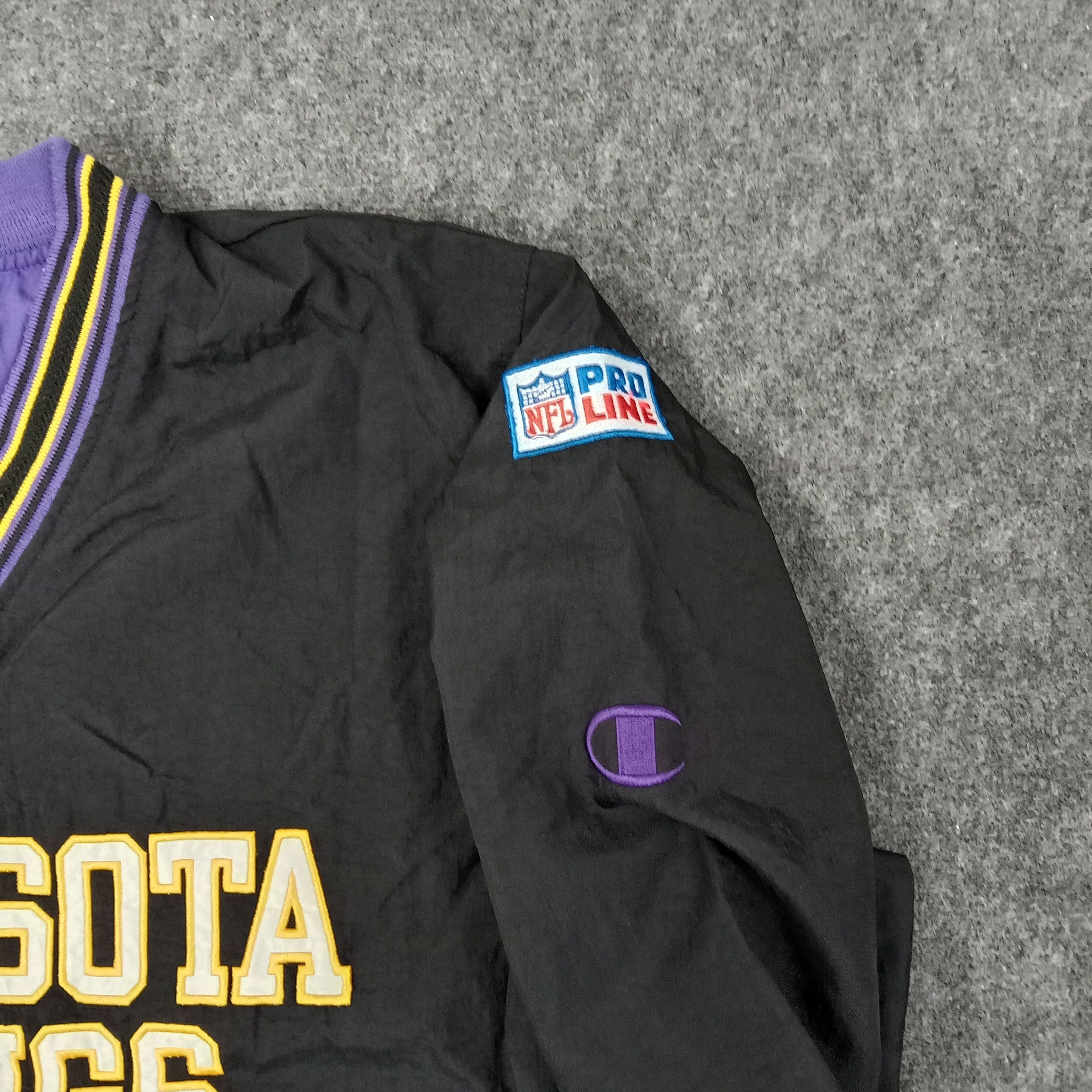 NFL Champion Minnesota Vikings American NFL Sweatshirt C254N14 Size US XL / EU 56 / 4 - 3 Thumbnail
