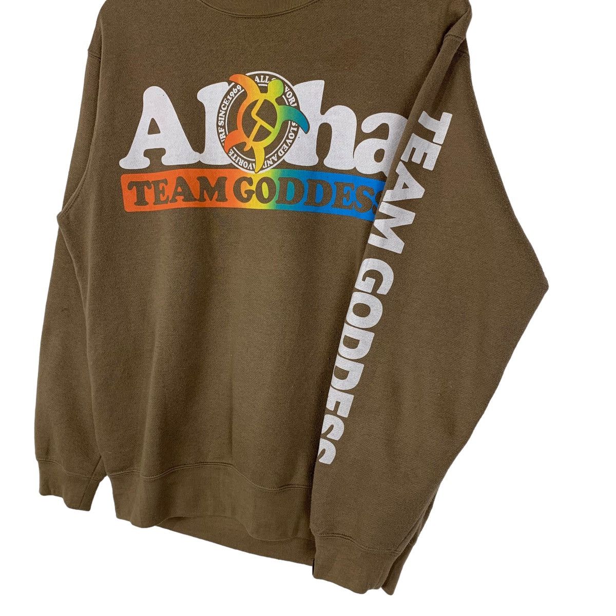 Japanese Brand × Vintage Vintage Surf Aloha Hawaiian Sweatshirt Big Logo Size US M / EU 48-50 / 2 - 4 Thumbnail