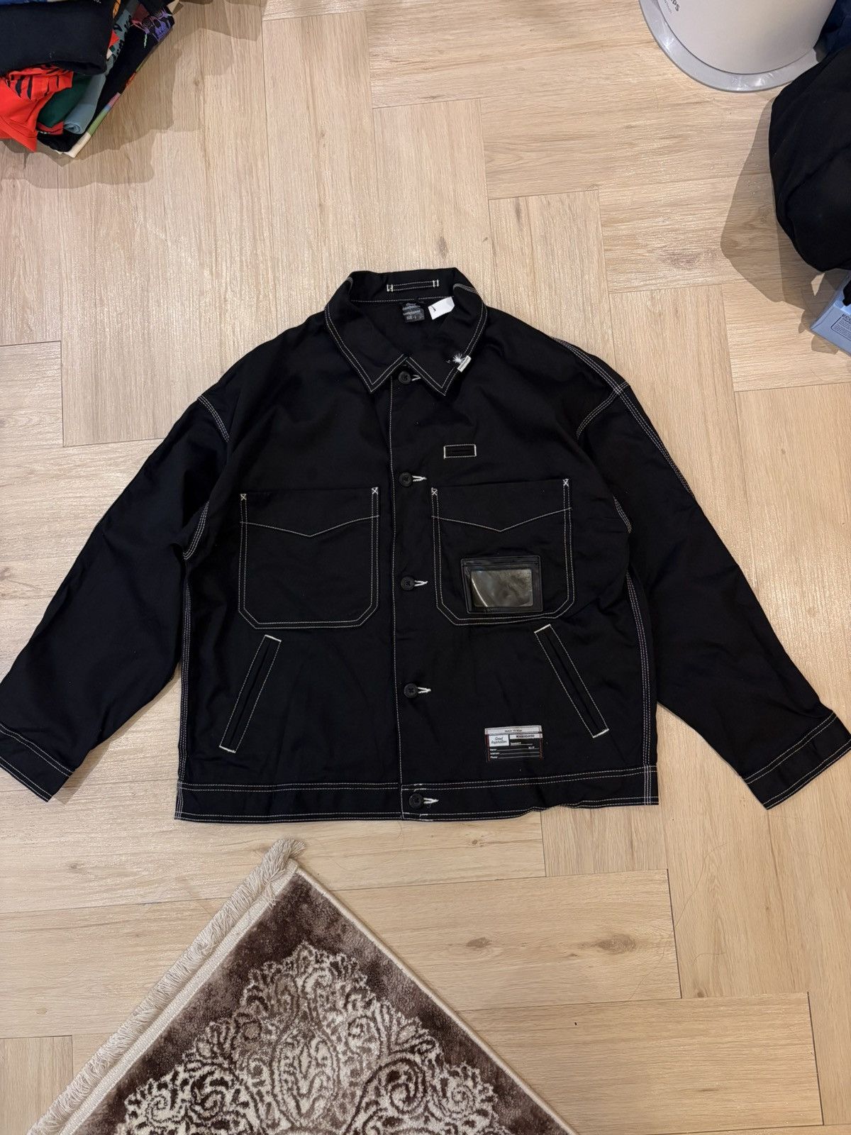GU × Maison MIHARA YASUHIRO Rare Maison Mihara Yasuhiro Work shirt Size US L / EU 52-54 / 3 - 1 Thumbnail