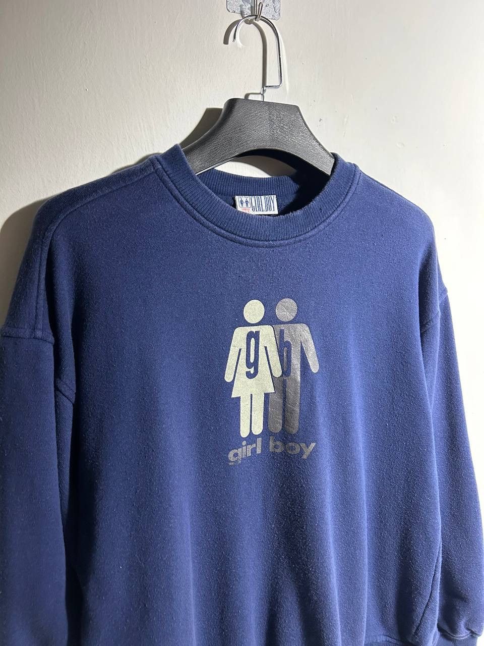 Girl Skateboards Vintage 90s Girl Boy Centre Logo Skate Sweatshirt Size US M / EU 48-50 / 2 - 4 Thumbnail