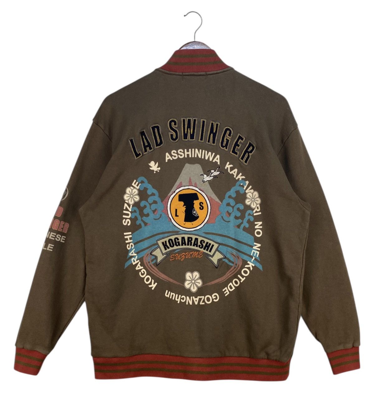 Japanese Brand ⚡️QUICKSALE⚡️Lad Swinger Sukajan Sweater Size US L / EU 52-54 / 3 - 1 Thumbnail