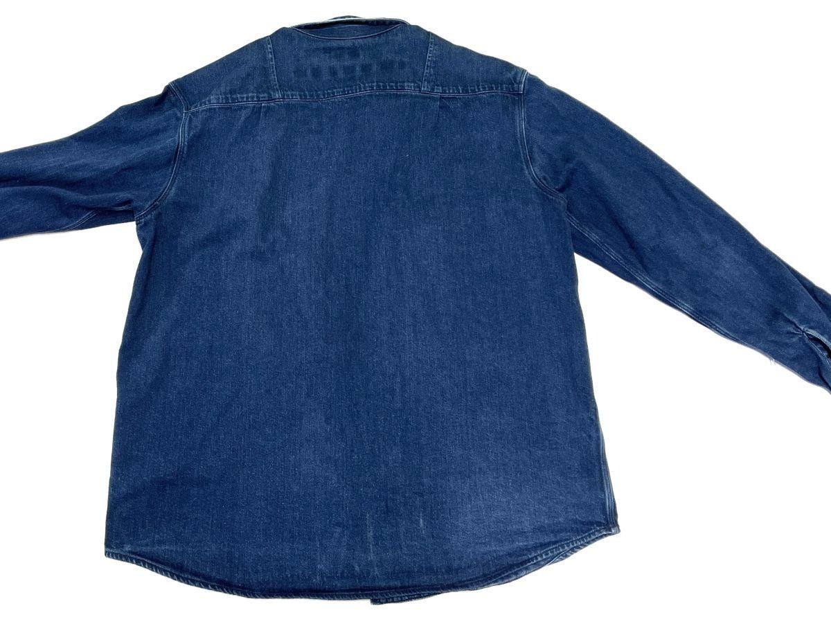 Kapital KAPITAL Army Military L/S Denim Shirt Indigo Size M Size US M / EU 48-50 / 2 - 2 Thumbnail