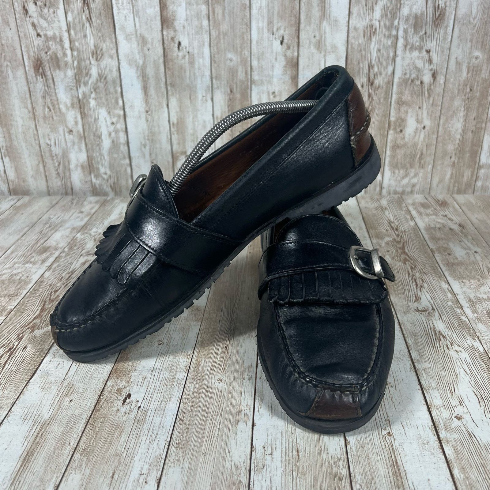 Allen Edmonds Allen Edmonds Waterbury Monk Strap Buckle Loafers Size 12 Size US 12 / EU 45 - 5 Thumbnail