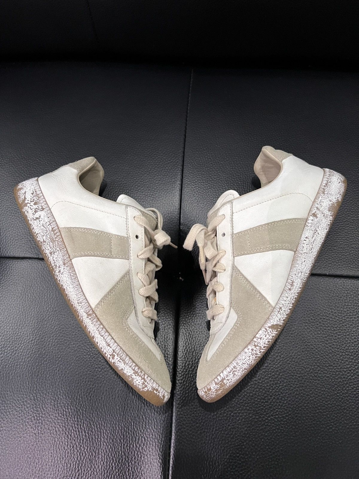 Maison Margiela Maison Margiela Paint Splatter Replica Sneakers Size US 6.5 / IT 36.5 - 15 Thumbnail