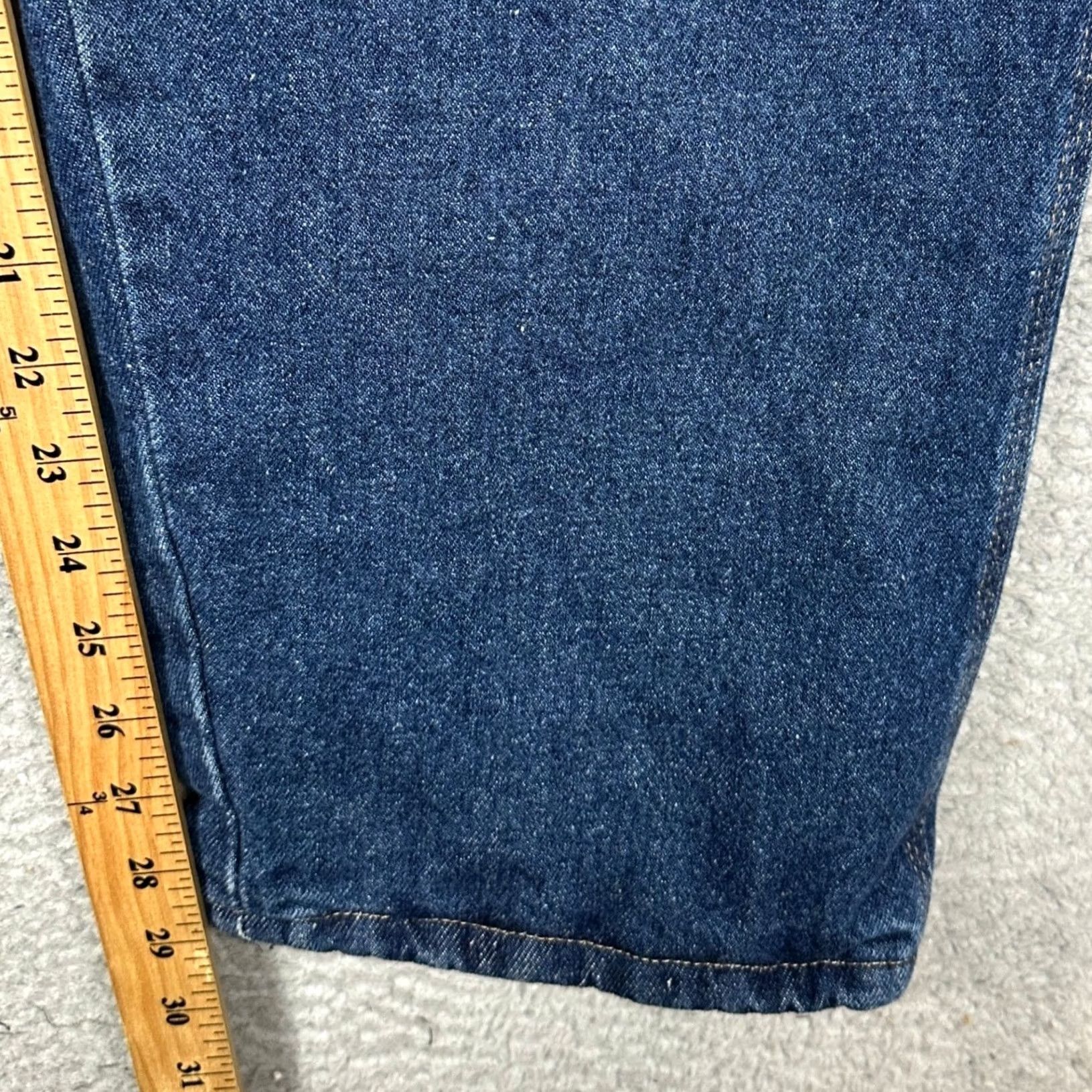 Wrangler EUC WranglerGS Workwear Jeans - Big & Tall Blue Denim - 42" Waist - Durable Size US 42 / EU 58 - 7 Thumbnail