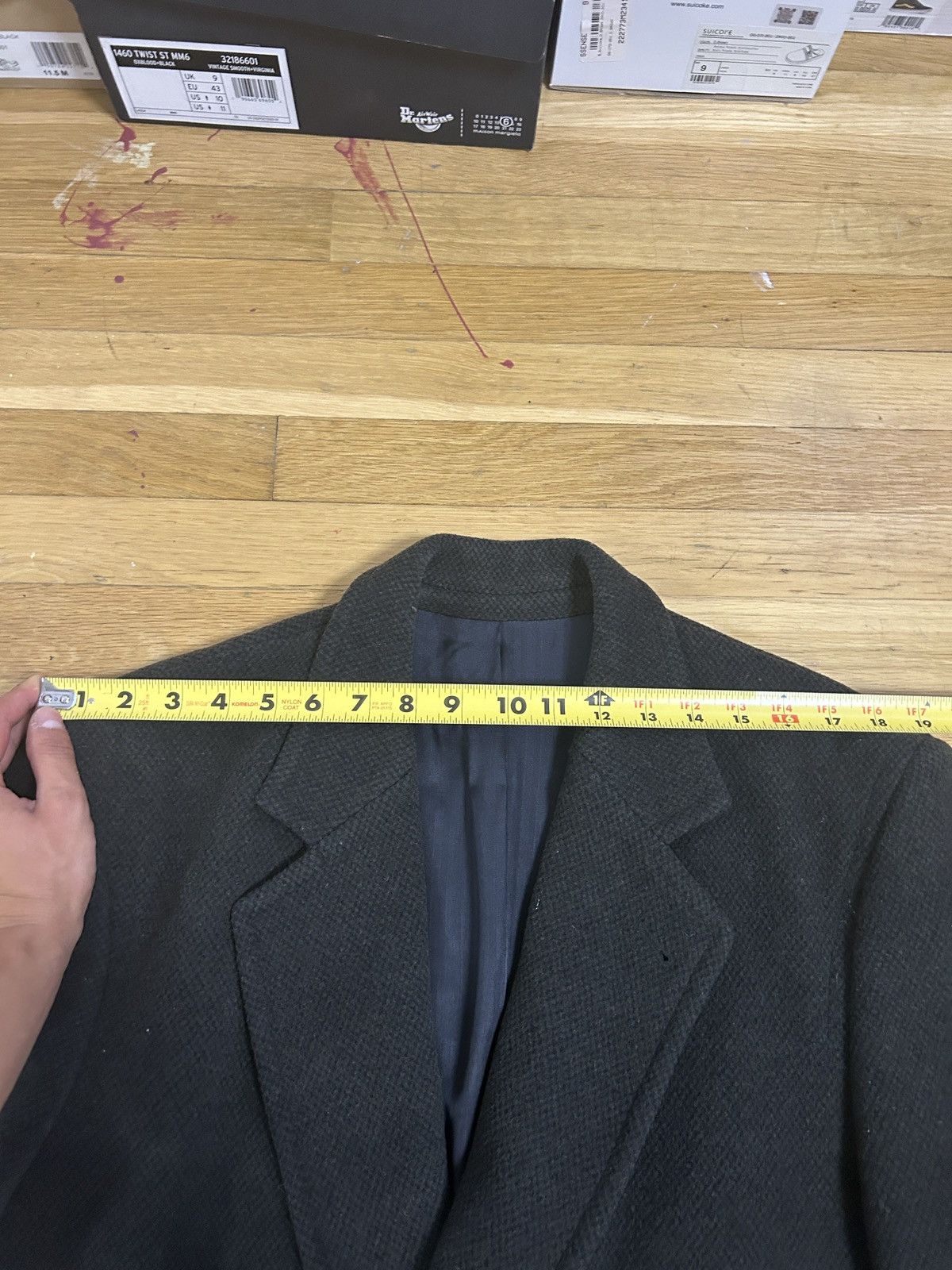Other Wool trench coat black Size US M / EU 48-50 / 2 - 5 Thumbnail