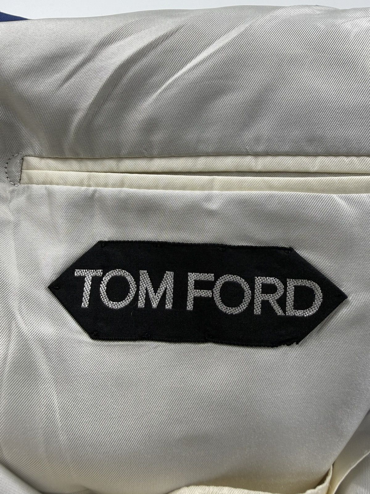 Tom Ford Tom Ford S/S’15 Jacquard Zebra Print Silk Jacket Size US L / EU 52-54 / 3 - 8 Thumbnail