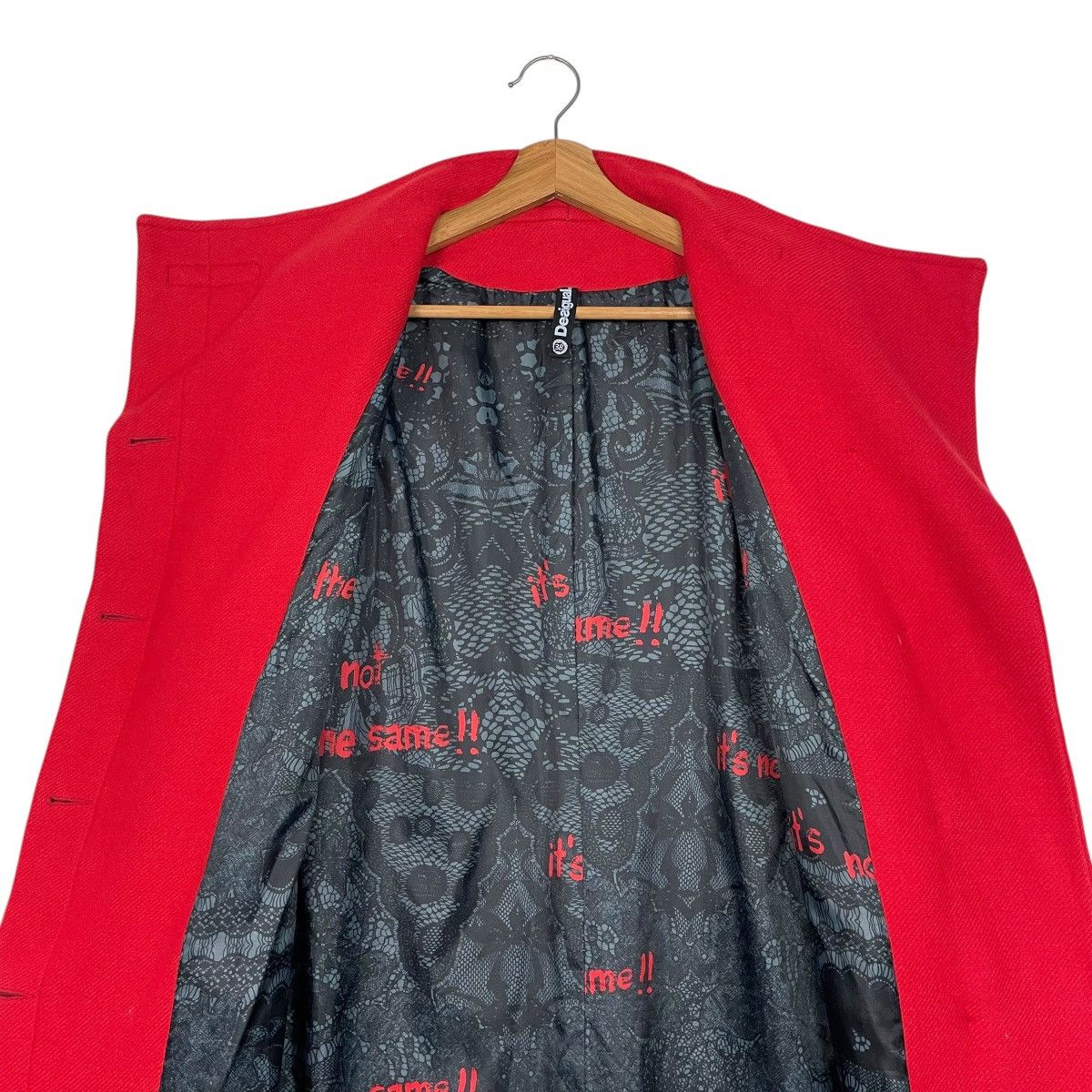 Desigual Desigual Red Flower Coat Size S / US 4 / IT 40 - 13 Thumbnail