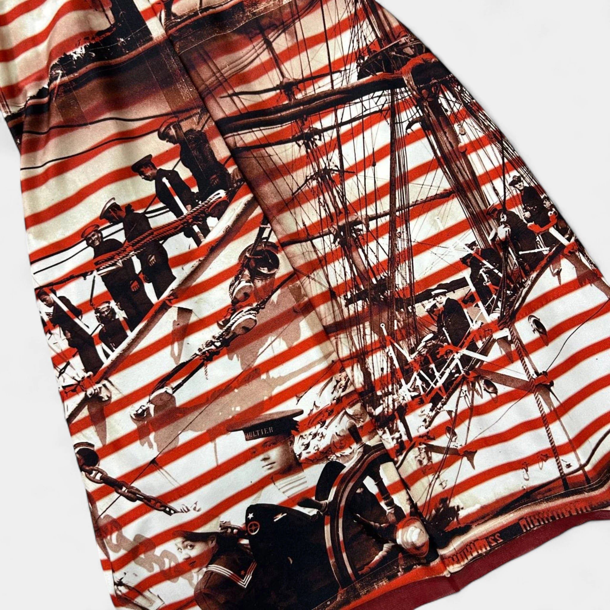 Jean Paul Gaultier Jean Paul Gaultier Soleil Nautical Mesh Dress Size S / US 4 / IT 40 - 5 Thumbnail