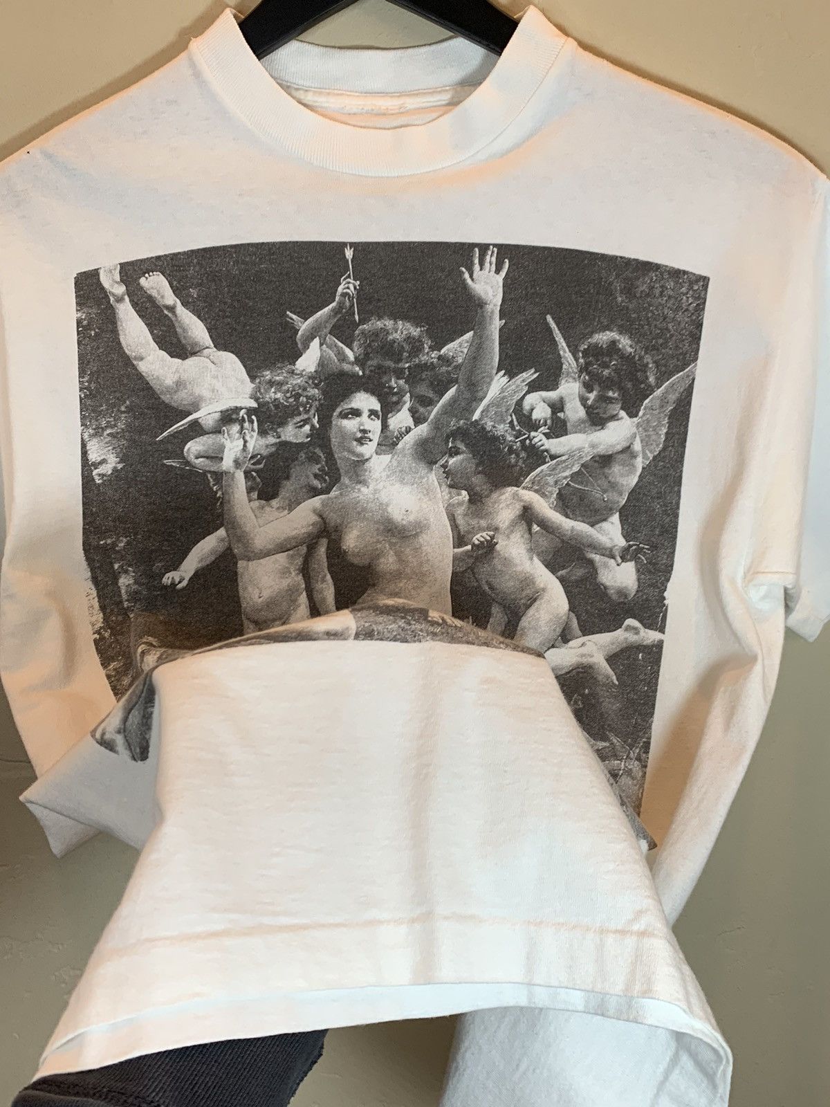 Vintage *RARE* Vintage The Invasion William-Adolphe Bouguereau Shirt Size US M / EU 48-50 / 2 - 5 Thumbnail
