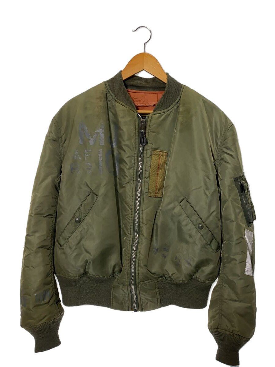 Avirex Ma-1 Nylon Flight Jacket Khaki Mil-J-82798
