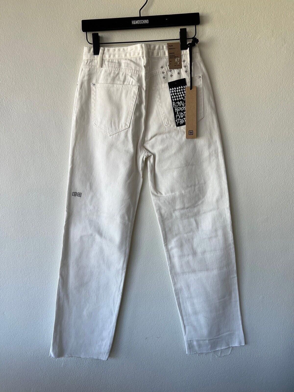 Ksubi new Ksubi womens denim jeans brooklyn blanc white 27 9 Size 27" / US 4 / IT 40 - 4 Thumbnail