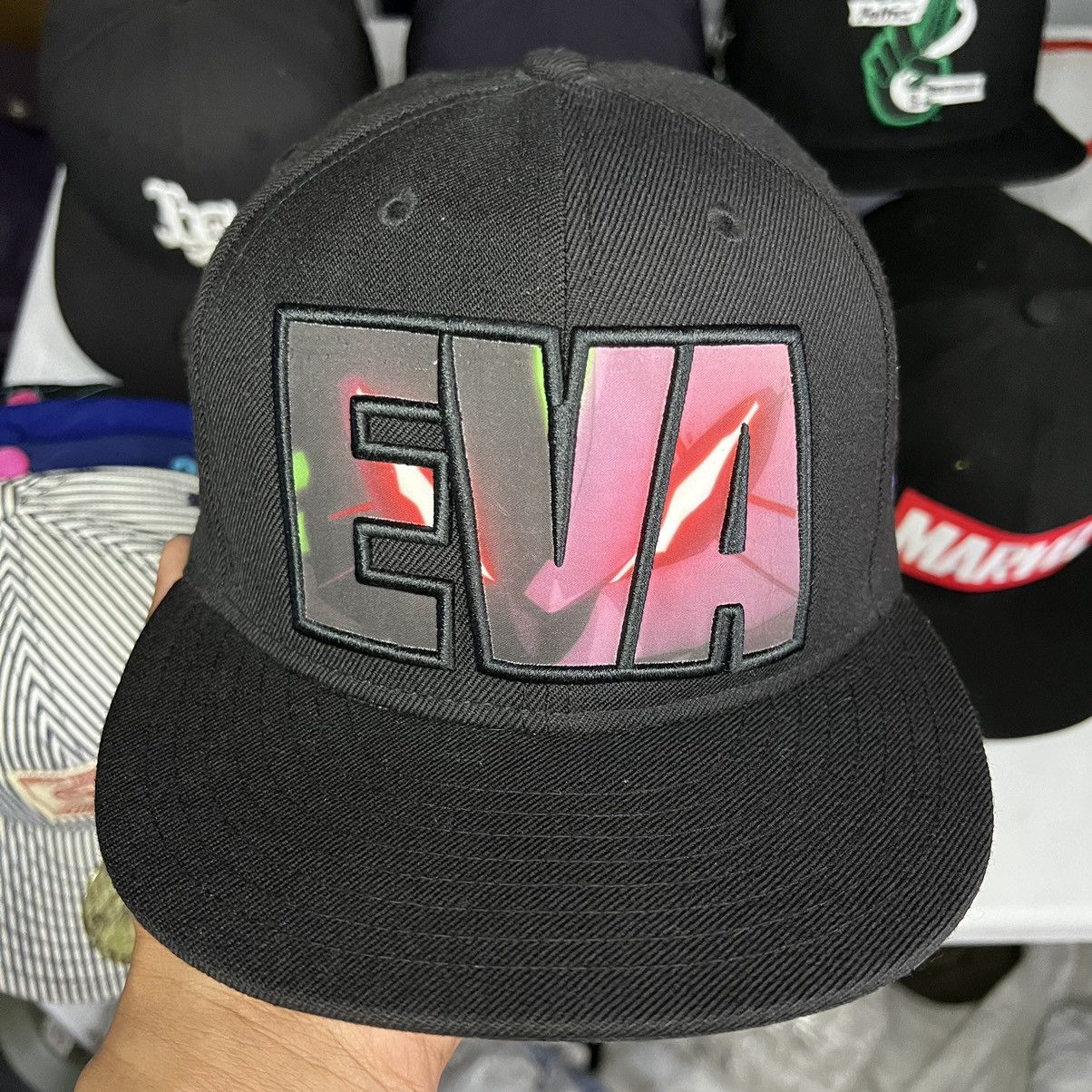 Anime × New Era NEW ERA EVANGELION 1 KHARA STUDIOS JAPAN 7 5/8 60.6cm Size ONE SIZE - 1 Thumbnail