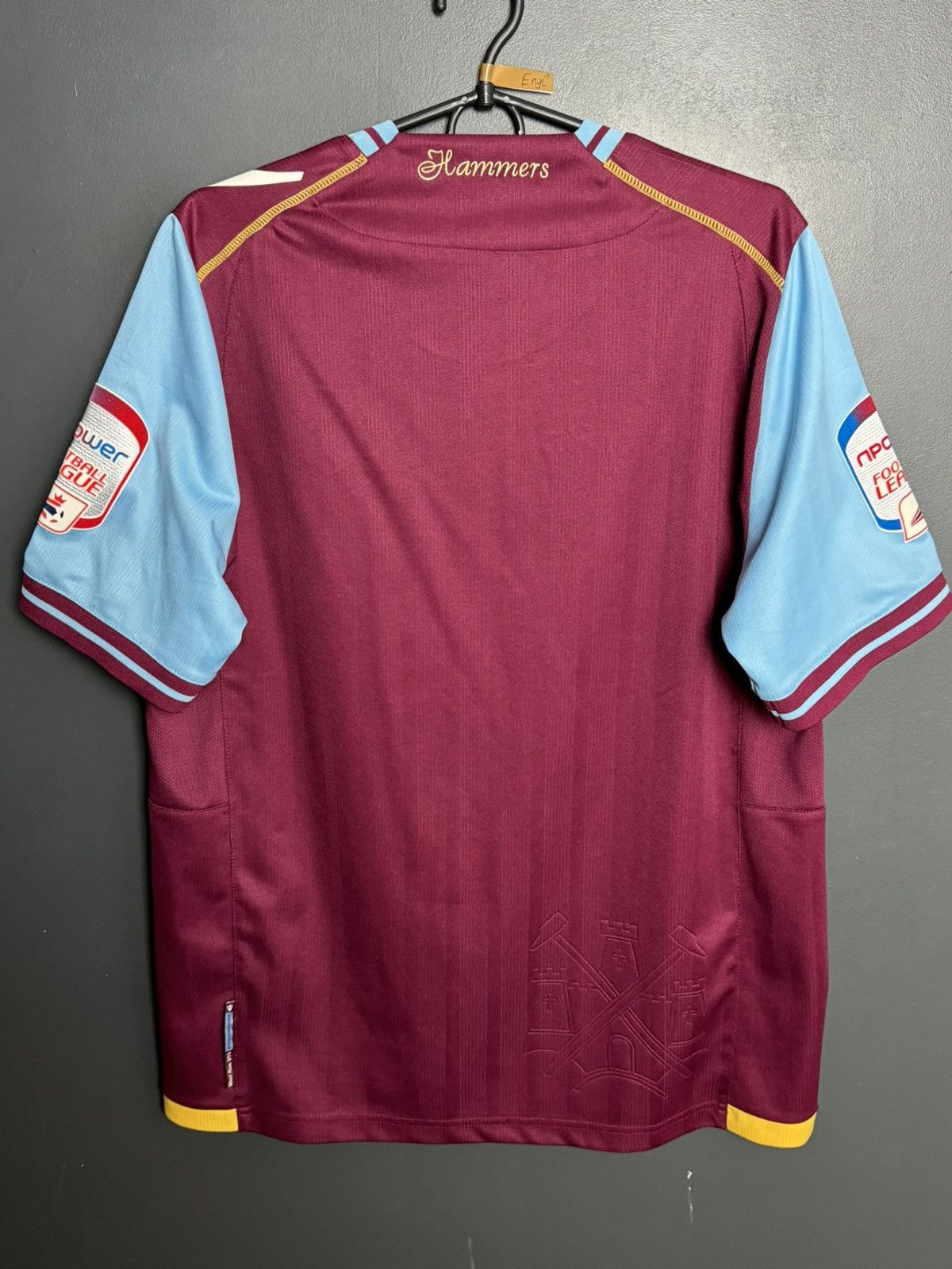 Macron West Ham United 11/12 Home Football Jersey Size US M / EU 48-50 / 2 - 2 Thumbnail