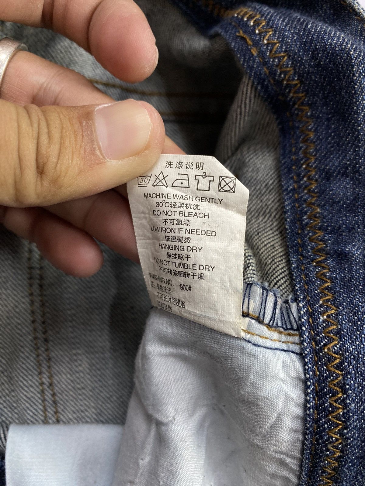If Six Was Nine × Japanese Brand × Le Grande Bleu (L.G.B.) 2000s Only Jeans Washed Flare Pant Size US 30 / EU 46 - 7 Thumbnail