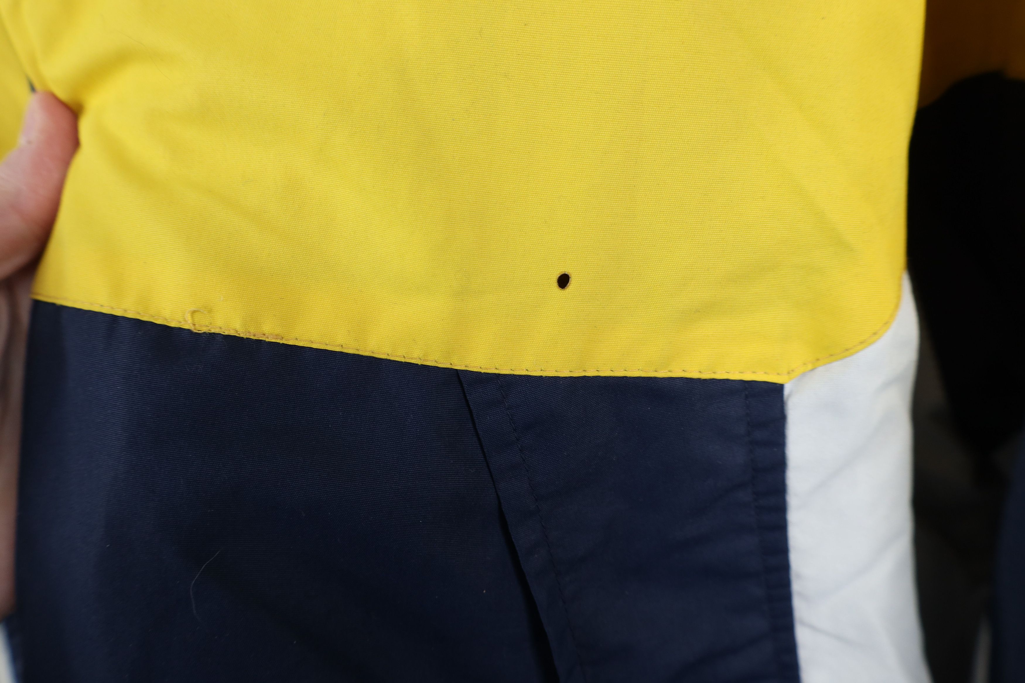 Vintage Vintage 90s Lined University of Michigan Full Zip Jacket Size US XXL / EU 58 / 5 - 7 Thumbnail